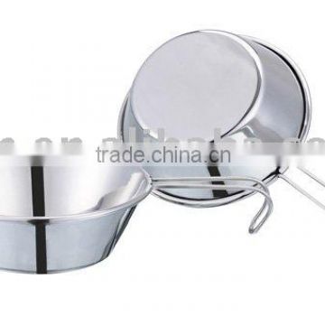 aluminum and stainless steel dipper bag