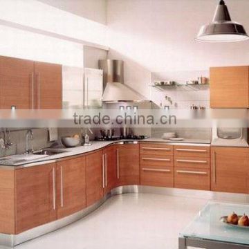 China european style apartment kitchen cabinet with logo