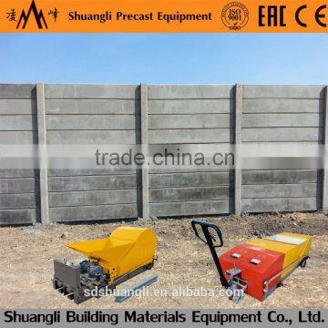 Building concrete fence making machine in the Middle East