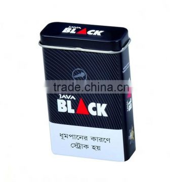 high quality tin box for cigarette packaging , tin can for wholesale