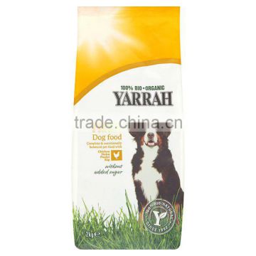 Dry Organic Adult Dog Food with Chicken 2kg