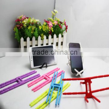 Unique Flexible Silicone Alloy Spider Multi-Functional Cell Phone Holder/stand