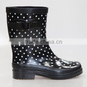 Women Mid Custom Logo Rain Boots