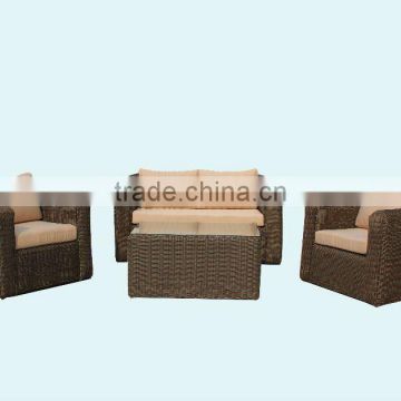 Outdoor garden furniture rattan sofa sets wicker sofa set