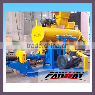 wet type fish feed extruder