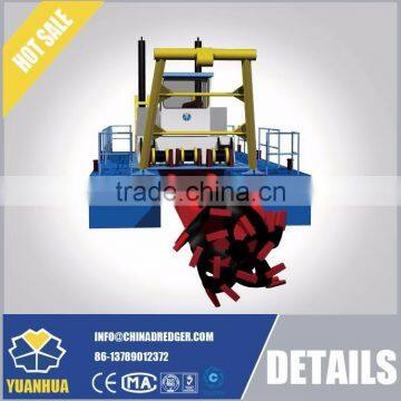 low price Yuanhua hydraulic diesel engine Cutter Suction Dredger for sale