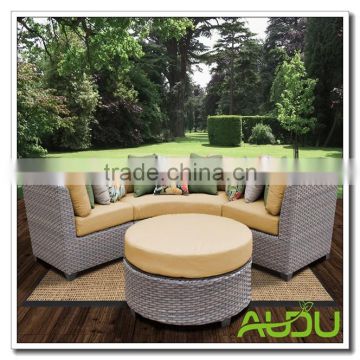 Aluminium Round Sofa Lounge Suite With Cushion