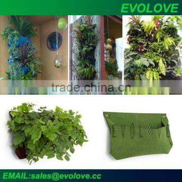 Evolove garden Vertical PVC Back Garden Wall Planter