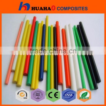 HOT SALE Pultrusion UV Resistant Rich Color UV Resistant 25mm fiber glass rod with low price 25mm fiber glass rod fast delivery