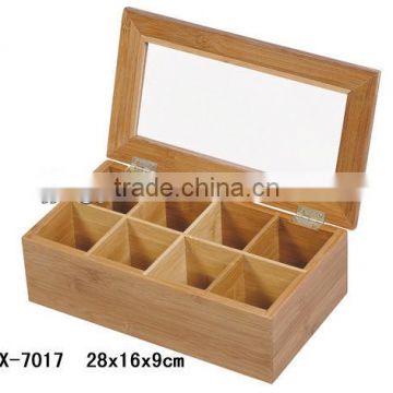2013 wooden tea box with cover
