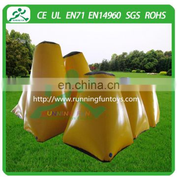 0.9mm PVC Inflatable Paintball Bunkers, Bunkers Field Paintball Game
