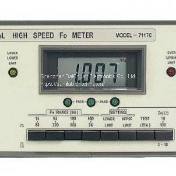 7117C  digital High Speed Fo Meter  sunlilab