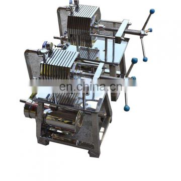 Plate And Frame Sludge Clay Filter Automatic Oil Hydraulic Membrane Laboratory Wine Used Filter Press Machine