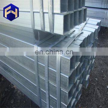 Hot selling gi square pipe for table 20X20X1.0X6000MM Pre-Galvanized Square Pipes/Tube with low price