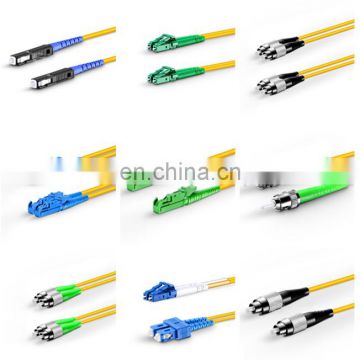 duplex multimode fiber optic patch cord cable jumper LC SC FC ST APC UPC