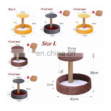 China Supplier Cheap Small Middle Size Cat Climbing Frame Cat Scratching Post cat Rack