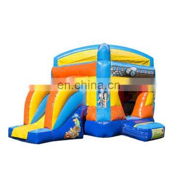 Pentagon Pirate Bouncy Jumping Castle Kids Jump Bouncer Bounce House With Slide