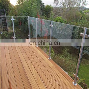 Outdoor Tempered Glass Panel for Balustrade  Greenhouse Balcony Toughened Tempered Outdoor Large Glass Plate