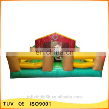 cheap rode bull cow bouncy castle inflatable bull riding toys for kids