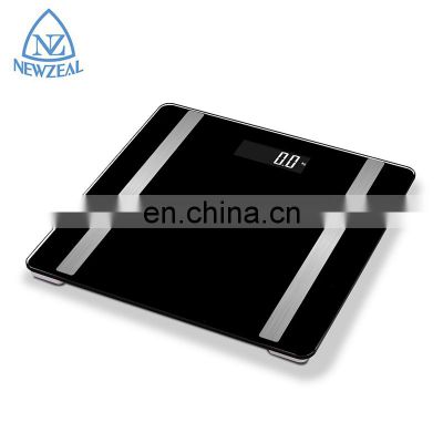 New Style Waterproof Blue Tooth Smart LCD Bathroom Scale With Big Display