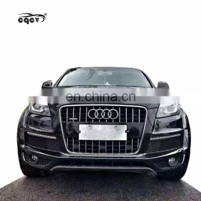CQCV style wider body kit for Audi Q7 front lip side skirts and rear spoiler for audi Q7 wider flare