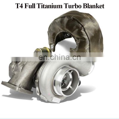 T4 GT40 GT45/47 TURBO/TURBOCHARGER TURBINE TITANIUM HEAT WRAP BLANKET