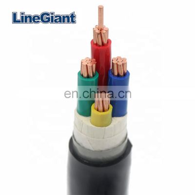 35mm Power Cable 10mm 35mm 150mm 1kv Copper Core Standard 90 PVC Underground Power Cable