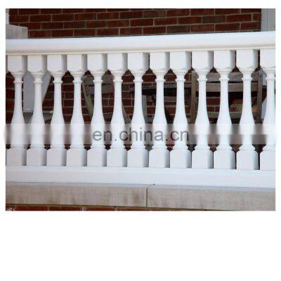 chinese cheap spiral marble stone balustrade handrail