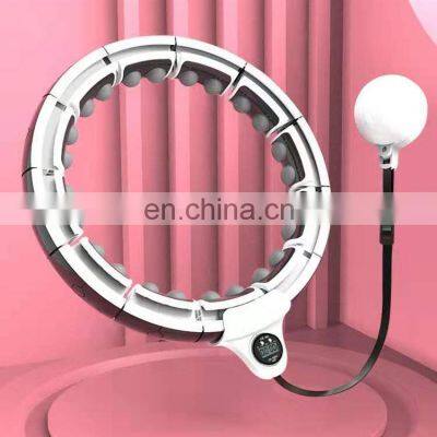 Low price wholesale counter digital sport waist massage fitness weighted smart hoola ring hoop