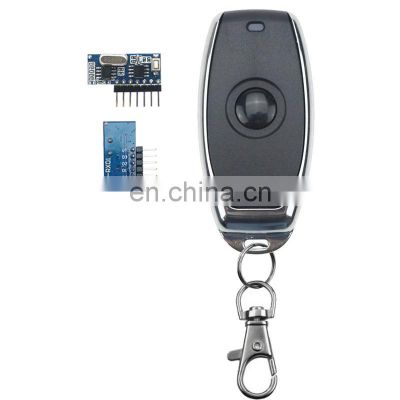 1 button only remote controller for gates Rf transceiver module Receiver rf module