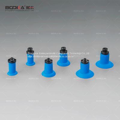 NBR Vaccum Suction Cup Vacuum Sucker Vacuum System Accessories  with Connector and Spring Plungers