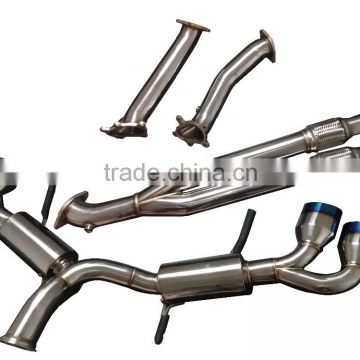 stainless steel exhaust systerm for nissan GT-R R-35