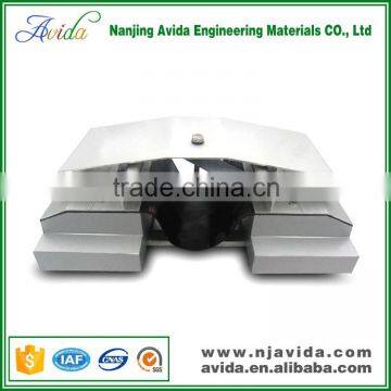 Watertight Aluminum Roof Expansion Joint Cover in Concrete