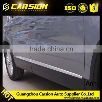 Side body trim auto accessories Car Side door Chome strip Cover for VW Tiguan