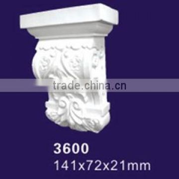 Hot sale factory price high quality decorative PU corbels polyurethane corbel home decor from Guangdong