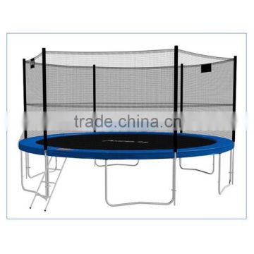 2016 hot selling 15FT garden games trampoline with safety net