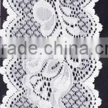 knitted elastic lace trim for pants