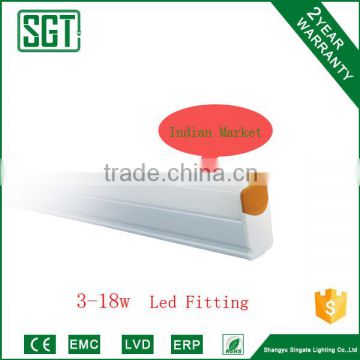 Middle connector for Indian Market 3-18w led tube light