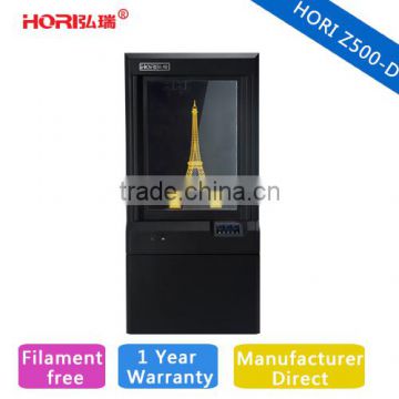 HORI Z500-D 3D Printer Hot sale!The newest upgraded 3D printer(Dual)