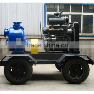 diesel water pump with trailer