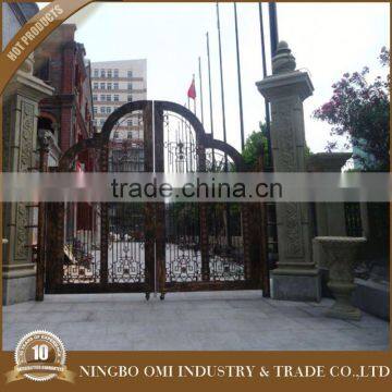 Sample available factory directly french wrought iron gates