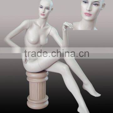 sitting female mannequins