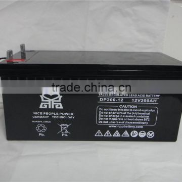 high quality lead aicd battery 12V200AH hot sale in south africa