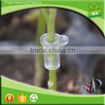 Small mini transparent clips for grafting greenhouse grafting tool