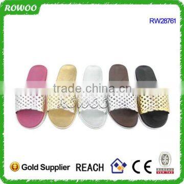 Colorful Slide and cheap lady slippers of chinese factory