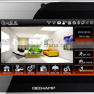 smart home gateway 7inch touch screen