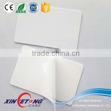 Printable Inkjet PVC ID Card Blank With Adhesive