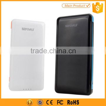 Factory Price Best Power Bank,6000mAh power bank with Built in Cable for Android,Own line power bank