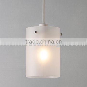 UL CUL Listed Modern White Frosted Glass Shade Hanging Lamp Hotel For Dinning Hall C30024