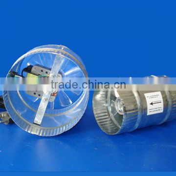 Hydroponics Duct Tube AC Fan with a High Impact Polycarbonate Blade for Greenhouse